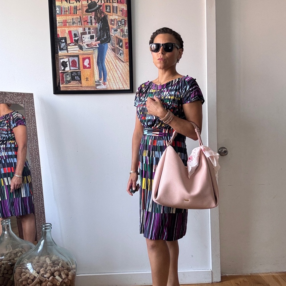 BCBGMaxAzria Color Blocked Dress